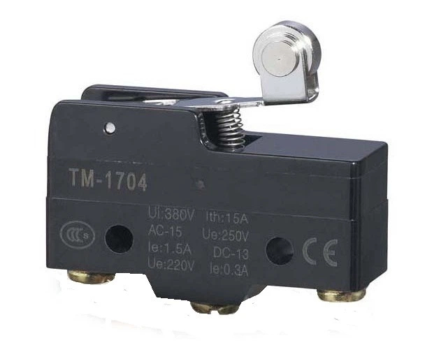 Micro Limit Switch (TM-1704) Roller Short Lever Arm (Heavy Duty) _ Automation & Controls