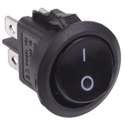 On-Off Round Rocker Switch DPST 230V | eBay UK