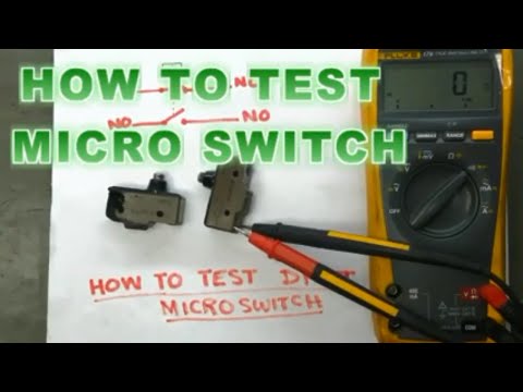 how to test micro switch