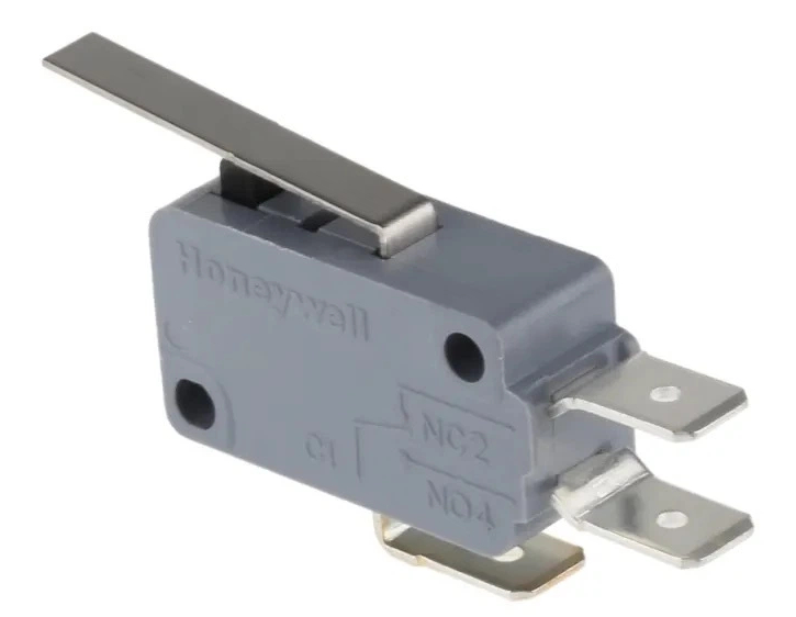 V15T16-CZ100A02 _ Honeywell Leaf Lever Micro Switch, Tab Terminal, 16 A @ 250 V ac, SPDT _ RS