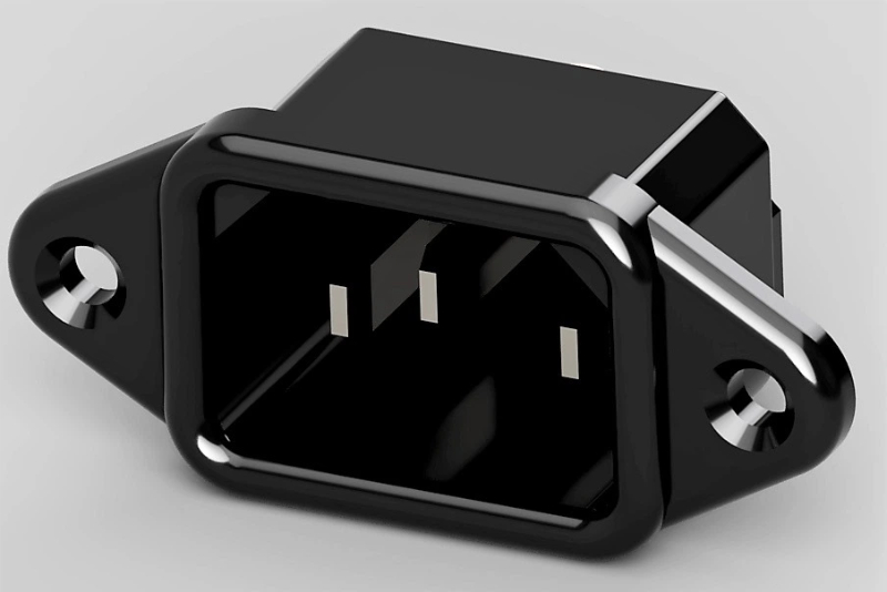 Power Socket 230V 16A _ 3D CAD Model Library _ GrabCAD