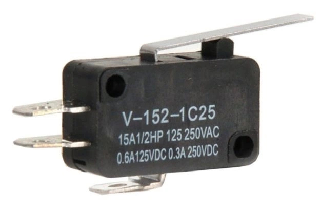 Micro Switch Palanca Palanca Horizontal Corta