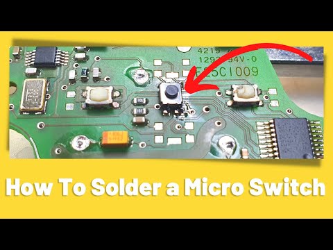 Solder Micro Switch demonstration