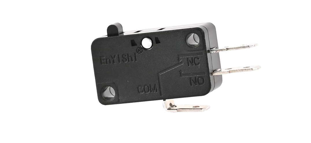 High temperature resistant high power microswitch with rivets
