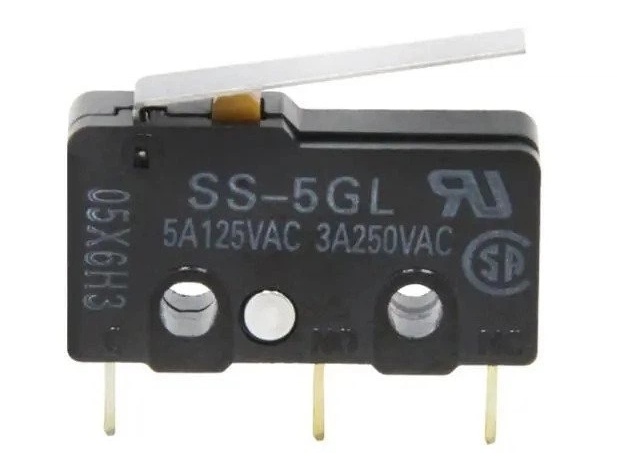 Original Small Micro Limit Switch SS-5GL 5A 250VAC &ndash; ielectrony