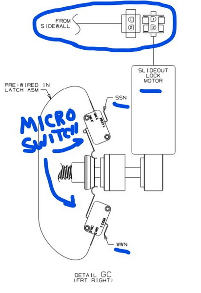 remove slide switch