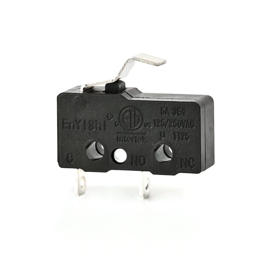 Micro-switch with Bent Spring Plate