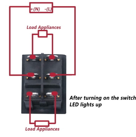 6 Pin Micro Switch Diagram