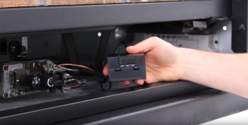  the slide switch on gas fireplace