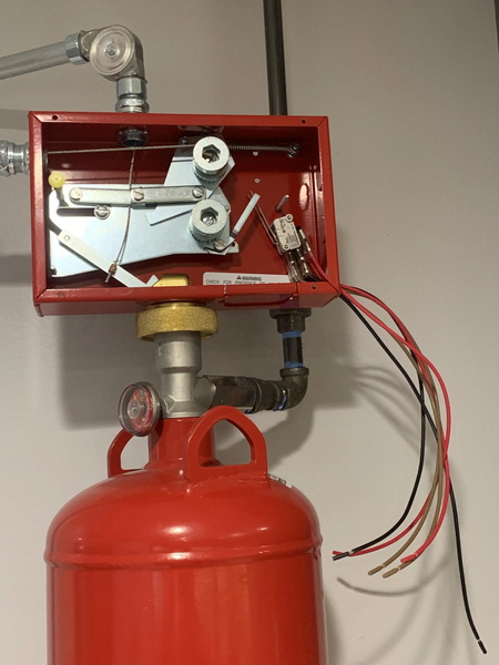 how to connect micro switch of the fire suspension
