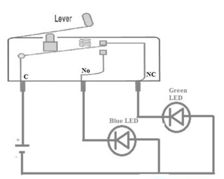  wire micro switch Sketch Map