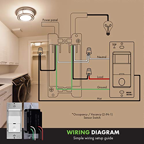 micro switch to motion sensor lights Wiring diagram