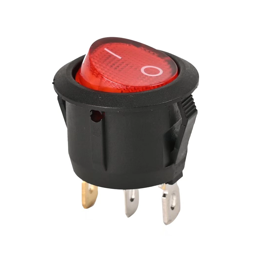 3-pin Illuminated Rocker Switch