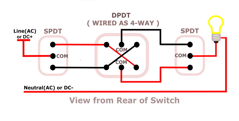 connect dpdt slide switch